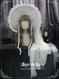 Dark Rose Lace Halloween Lolita Witch Hat