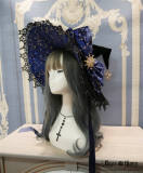 Blue Hat with Bow Only
