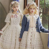 Miss Point ~Hana and Alice Embroidery Lolita Blouse -Pre-order
