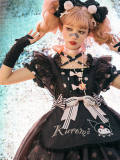 The Sanrio Collaborated Alice Lolita OP Kuromi