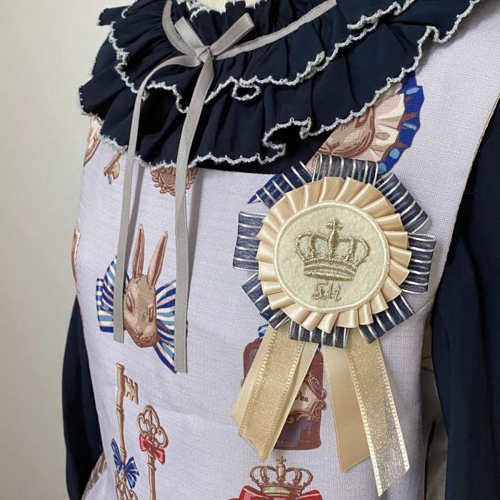 Frozen Memory ~ White Rabbit JSK - Ready Made Light Purple Size M - In Stock