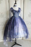 Nine Ode ~The Night Snow of Northern Country Elegant Lolita Dresses -Pre-order
