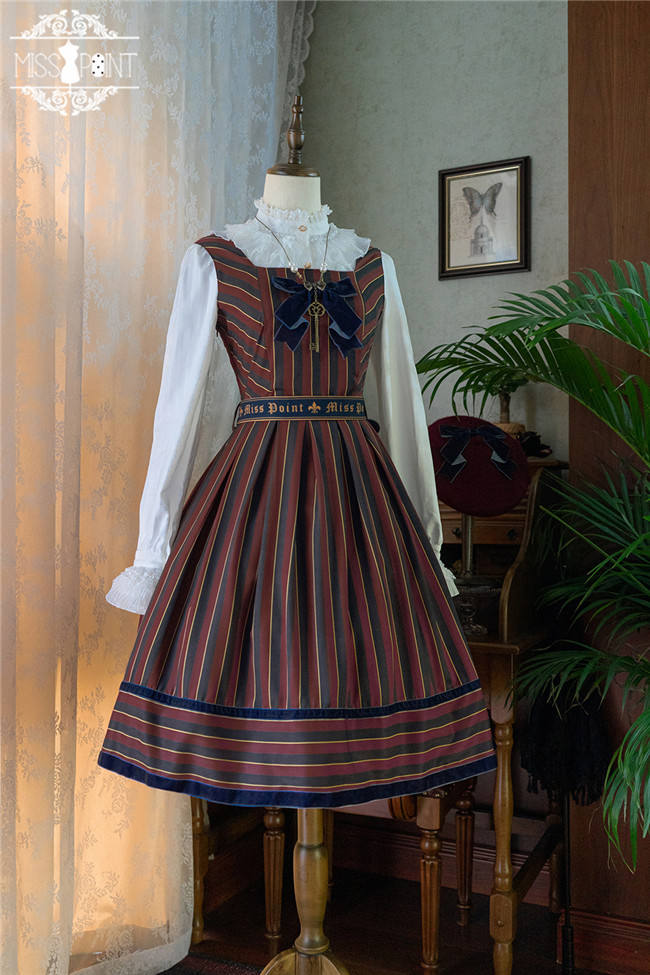 Miss Point ~The Pointe Estate Stripe Lolita JSK