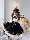 Metcha ~Starry Night College Lolita Vest + Blouse + Skirt Set -Pre-order