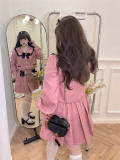 Chanel's Style Lolita Coat + Skirt Set Pink Coat - In Stock