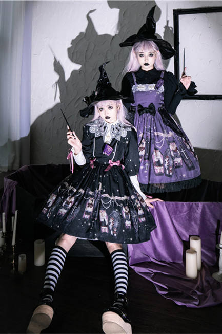 Angels Heart Lolita ~ Enteral Night Lolita OP/JSK -Pre-order