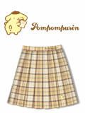 Sanrio Collaboration JK uniform Plaid Skirt