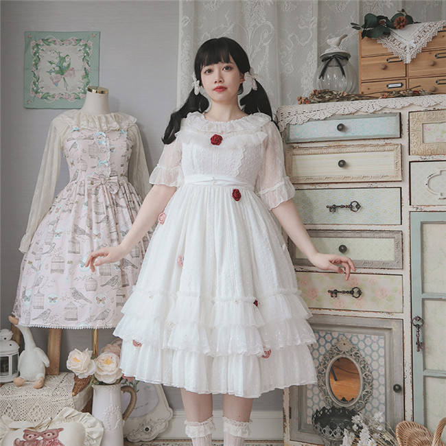Visions of Spring Elegant Lolita JSK