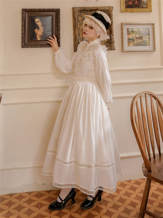 Ying Luo Fu Afternoon Fairyland Classic Lolita Blouse + Skirt Set