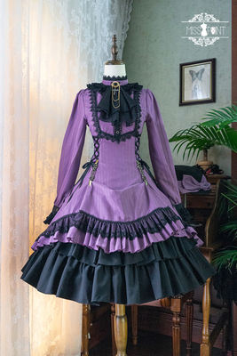 Miss Point ~The Pointe Estate Stripe Lolita OP
