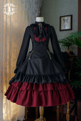 Miss Point ~The Pointe Estate Stripe Lolita OP