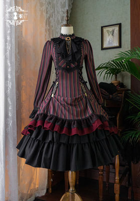 Miss Point ~The Pointe Estate Stripe Lolita OP