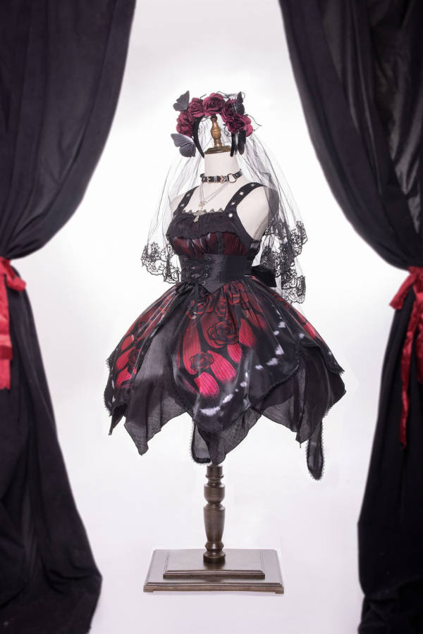 The Butterfly Effect Gothic Lolita JSK/Skirt