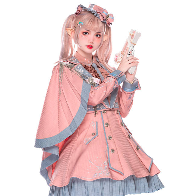 YUPBRO Lolita ~Sheffield College Lolita JSK -Pink