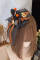 Pumpkin Color Mini Hat