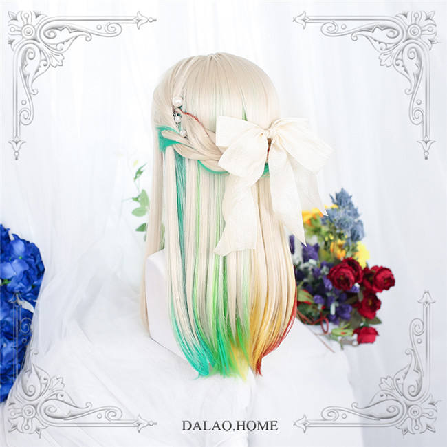 Dalao Home Lolita Long Straight Wigs