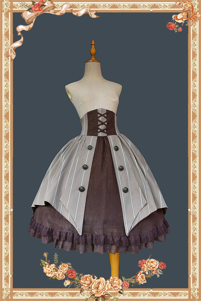 Infanta ~The Witch's Note Lolita Vest + Skirt Set -Ready Made