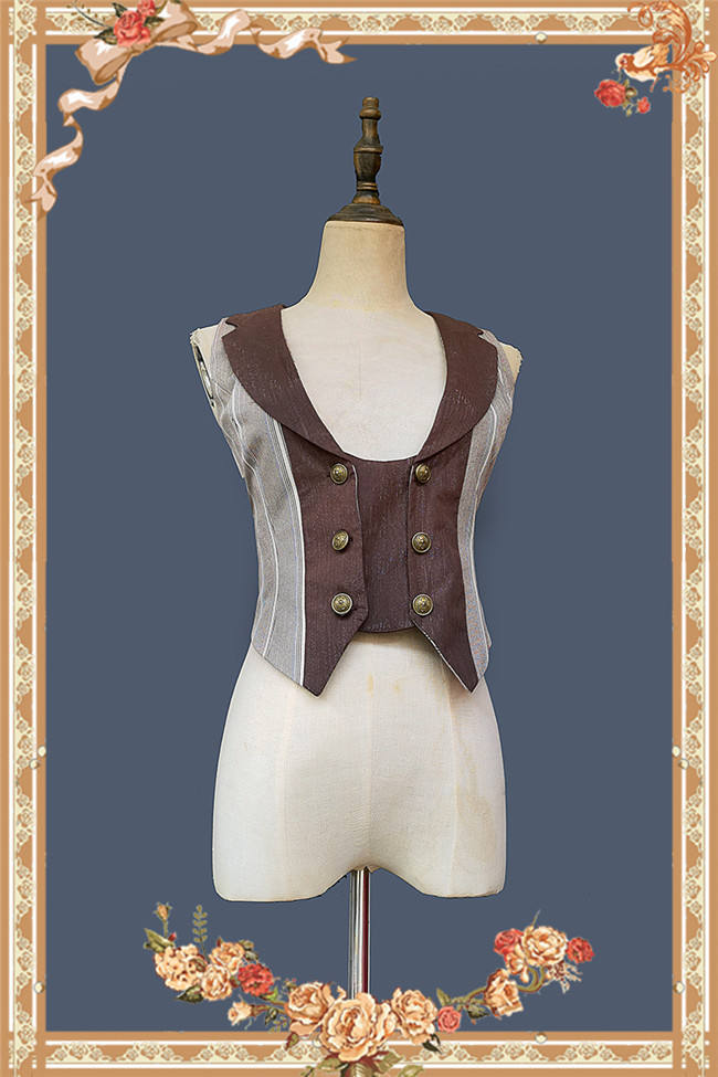 Infanta ~The Witch's Note Lolita Vest + Skirt Set -Ready Made