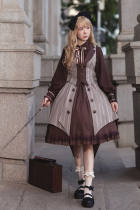 Infanta ~The Witch's Note Lolita Vest + Skirt Set -Ready Made
