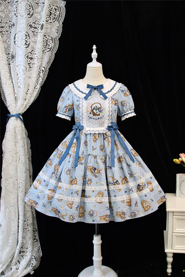 Alice Girl ~Blueberry Bunny Lolita OP -Pre-order