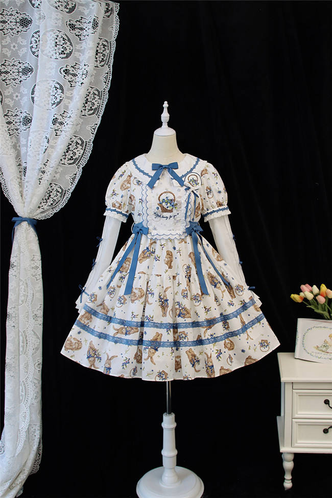 Alice Girl ~Blueberry Bunny Lolita OP -Pre-order