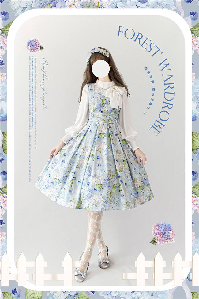 Forest Wardrobe ~Winter Elegant Lolita JSK and Blouse