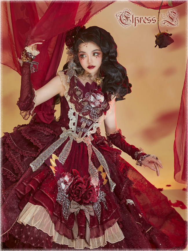 Elpress L ~Princess Rose of Snow Country Lolita JSK