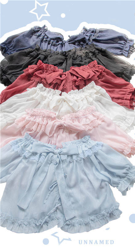 Dark Star Island ~Like the Starry Night Lolita Blouse