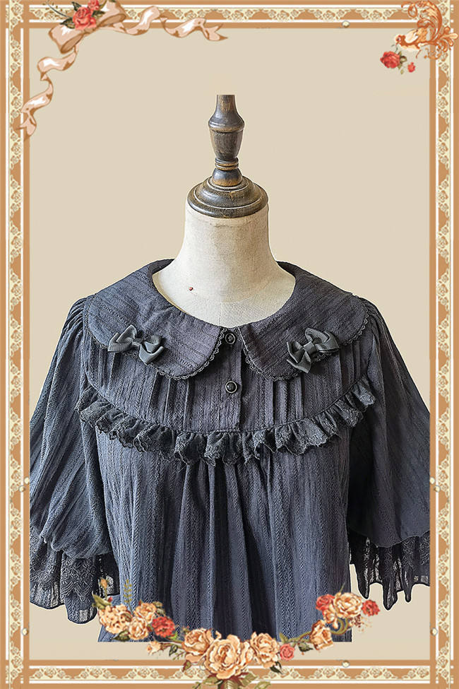 Infanta ~Cotton Short Sleeves Lolita Blouse