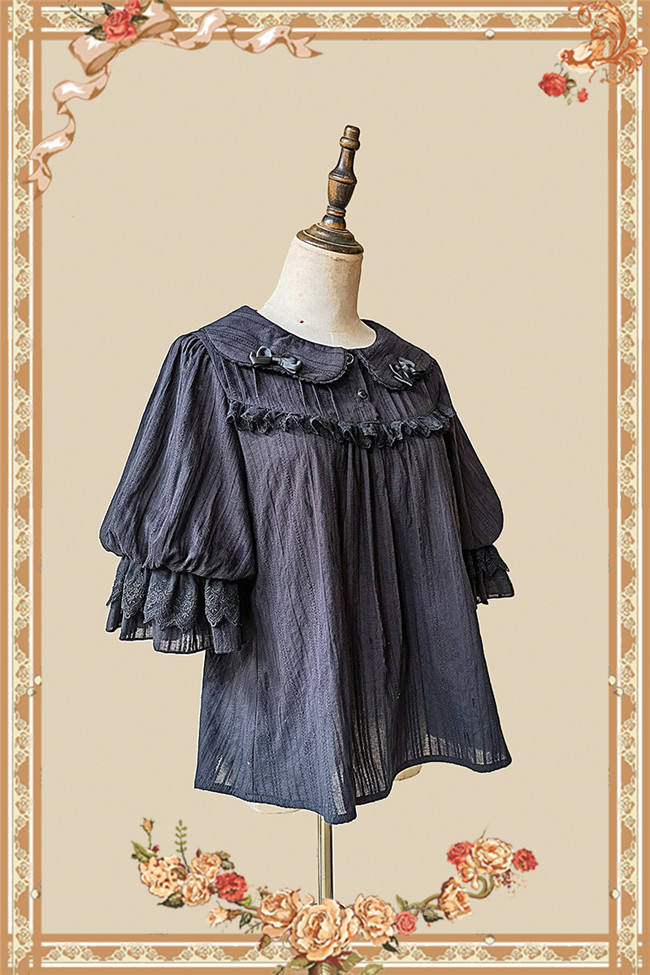Infanta ~Cotton Short Sleeves Lolita Blouse