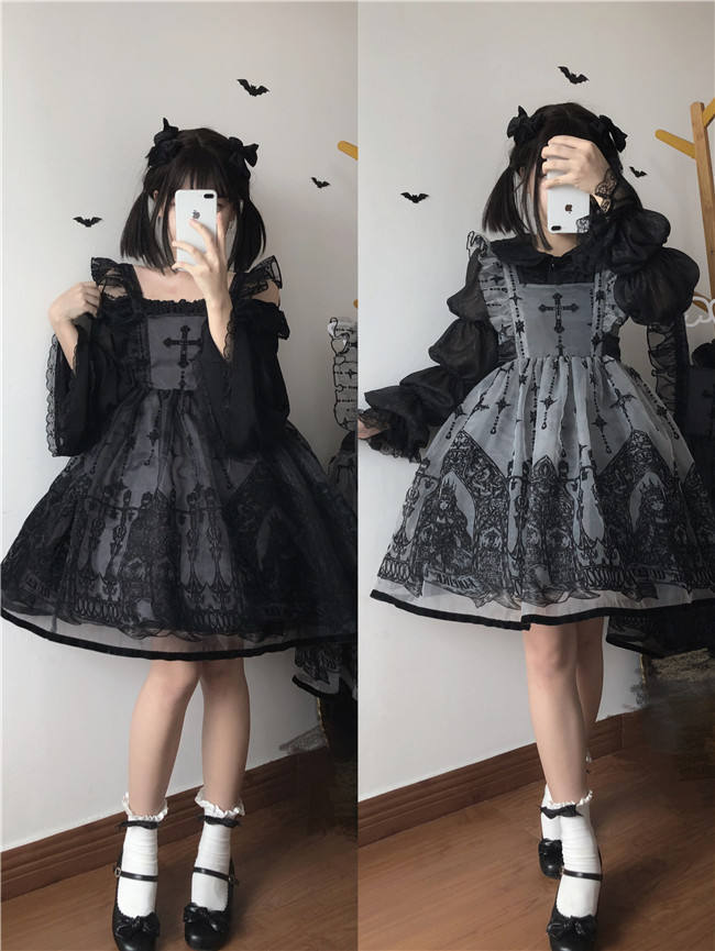 Cross Witch Dark Lolita JSK