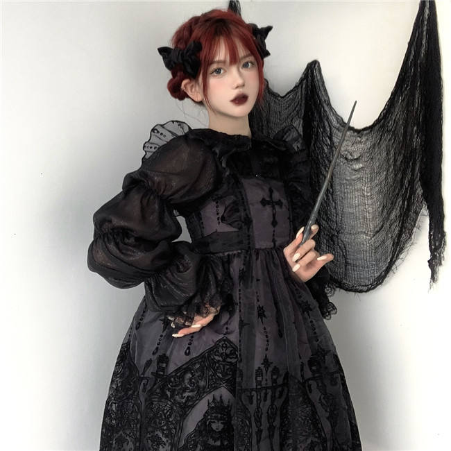 Cross Witch Dark Lolita JSK
