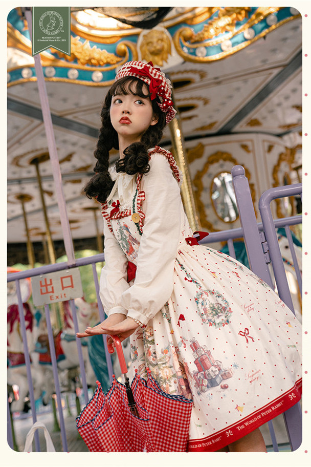 JILTUpetit frill dress フリルワンピース Cotton Voile Dot Hemla Frill Dress | Pasand by ne Quittez