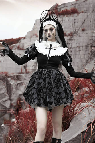 Blood Supply The Nun Trial Gothic Lolita OP