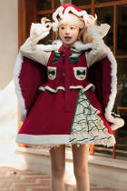 Withpuji ~Snow Night Theater Christmas Lolita Set