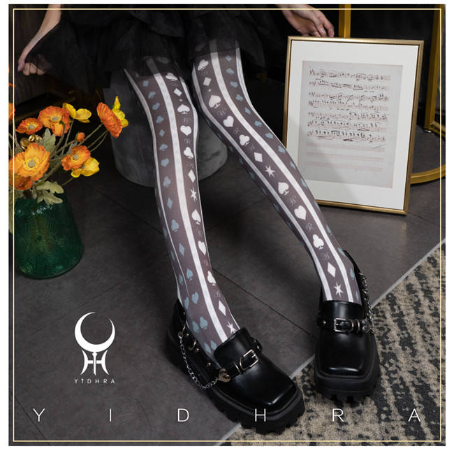 Alice Code 120D Velvet Lolita Tights