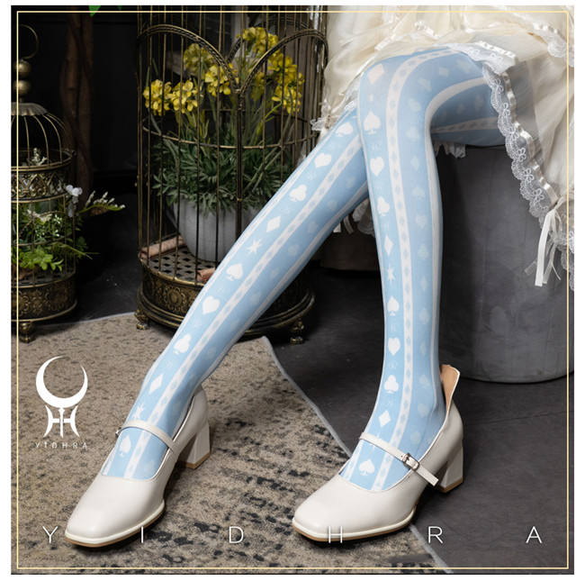 Alice Code 120D Velvet Lolita Tights