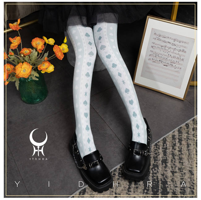 Alice Code 120D Velvet Lolita Tights