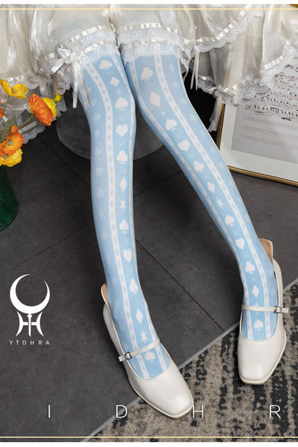 Alice Code 120D Velvet Lolita Tights