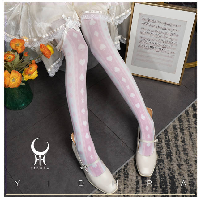 Alice Code 120D Velvet Lolita Tights