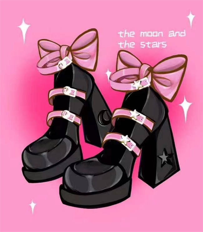 Sweet Starmoon Lolita Heels Shoes
