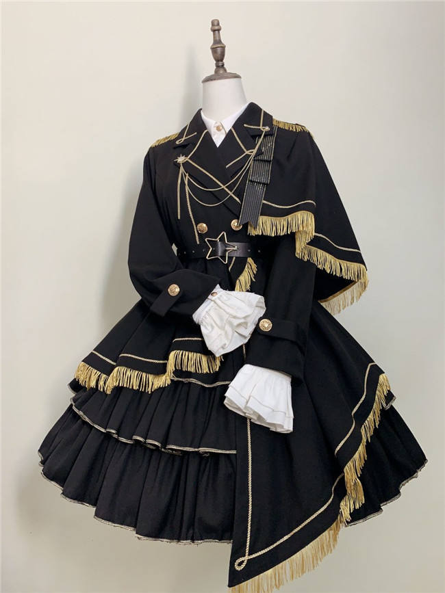 Honored Knight Military Lolita Blouse, Skirt, Coat