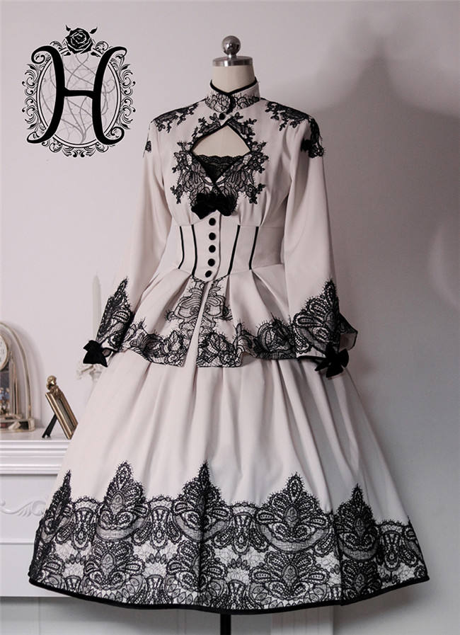 Henrietta Anonymous Invitation Lolita Coat, Skirt