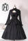 Black + Black Long Version Skirt Only