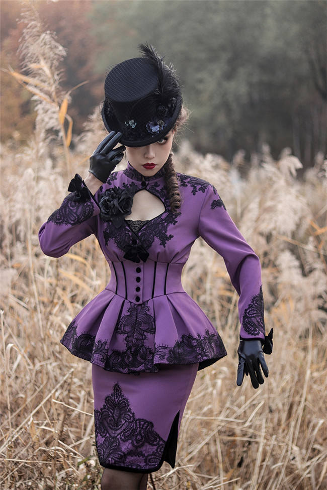 Henrietta Anonymous Invitation Lolita Coat, Skirt