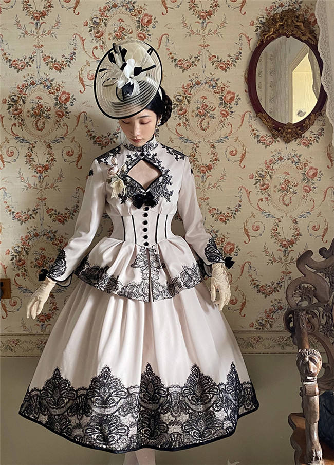 Henrietta Anonymous Invitation Lolita Coat, Skirt
