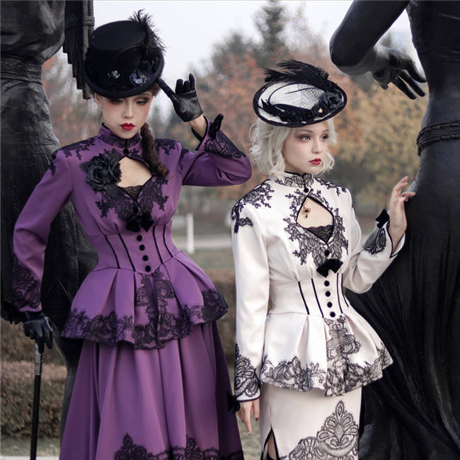 Henrietta Anonymous Invitation Lolita Coat, Skirt