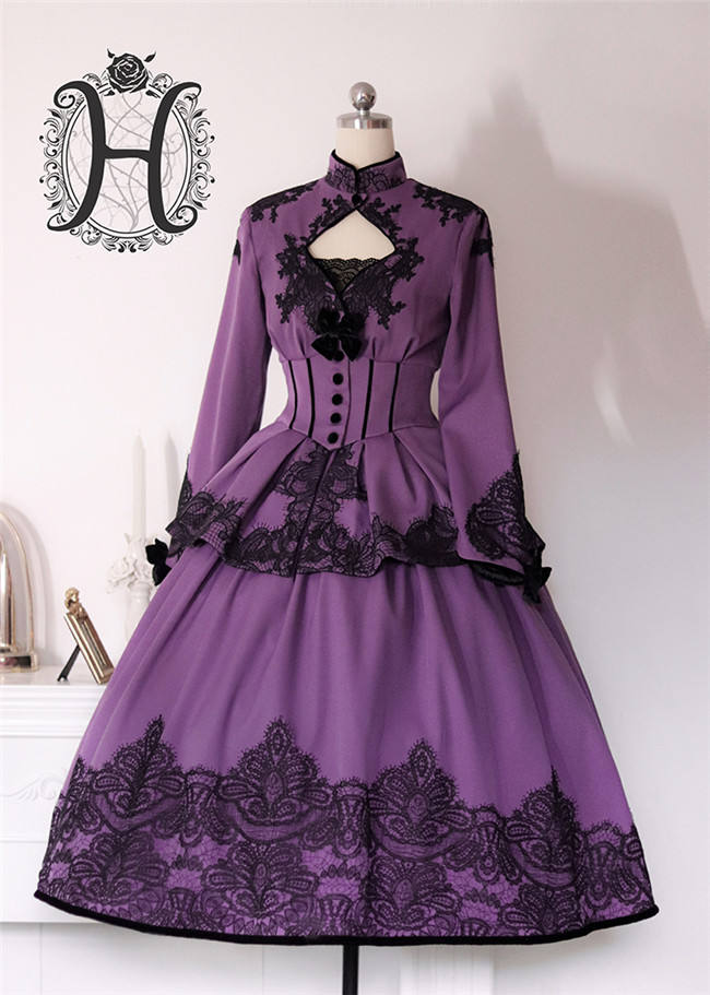 Henrietta Anonymous Invitation Lolita Coat, Skirt