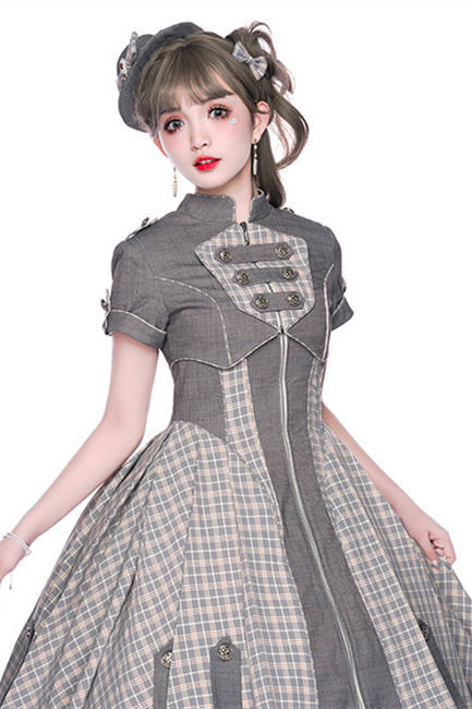 YUPBRO Lolita Vicabi Military Lolita Dress