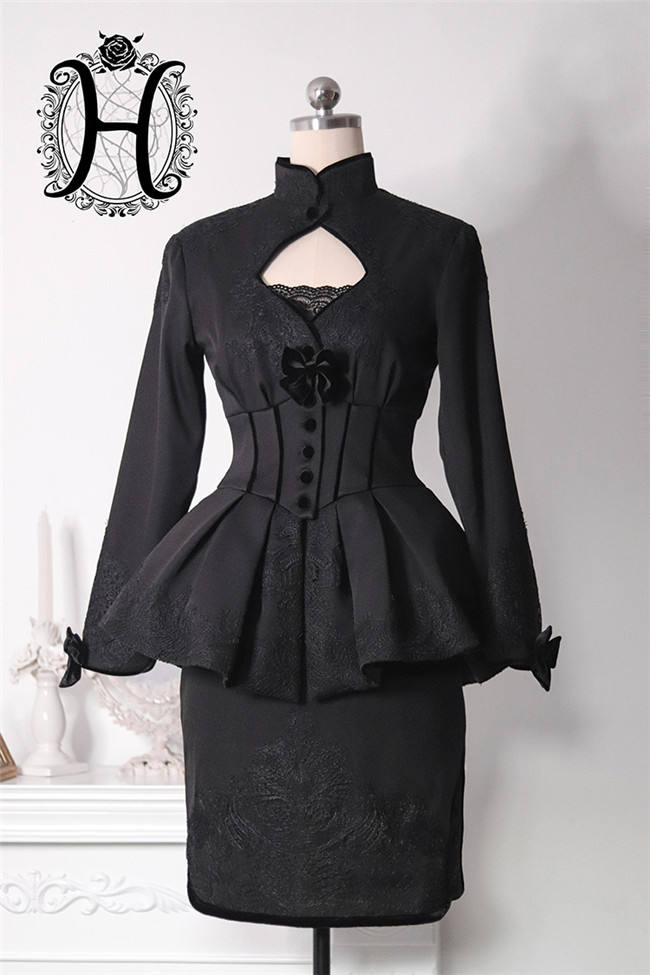 Henrietta Anonymous Invitation Lolita Coat, Skirt